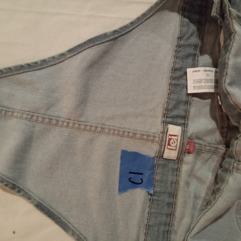 Lie light denium overalls